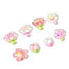 Translucent Resin Cabochons X1-RESI-F045-01-1