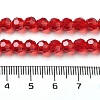 Transparent Glass Beads X-EGLA-A035-T6mm-D07-5