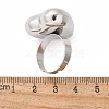 304 Stainless Steel Adjustable Rings RJEW-M067-01P-3