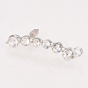 Alloy Stud Earring Findings X-PALLOY-T026-84P-01-1