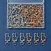 40Pcs 2 Colors Alloy Swivel Snap Hook Clasps FIND-FS0004-73E-7