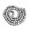 Baking Paint Glass Beads Strands DGLA-N003-10mm-B01-3