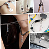   12Pcs 2 Style Clear Glass Tube Wish Bottle Pendants FIND-PH0017-07-6