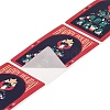 200Pcs Christmas Theme Paper Self-Adhesive Stickers DIY-M070-02L-3