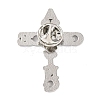 Faith Theme Zinc Alloy Brooch JEWB-C035-02A-P-2