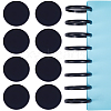12Pcs Plastic Loose Leaf Ring Round Binder Discs DIY-CP0010-97A-1