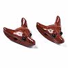 Natural Red Jasper Pendants G-R478-06A-03-7