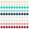70Pcs 7 Colors Synthetic Coral Beads CORA-ME0001-02-1