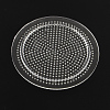 Flat Round Pegboards for 3x2.5mm Mini Fuse Beads X-DIY-Q009-06-2