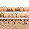Baking Paint Glass Beads Strands DGLA-N013-8mm-07-4