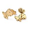 304 Stainless Steel Stud Earrings EJEW-B022-06G-2