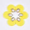 Opaque Acrylic Pendants MACR-T031-08B-1