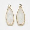 Natural Quartz Crystal Pendants G-Q494-55A-2