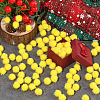 120Pcs Sequin Polypropylene Fiber Silk Pompom Ball FIND-SC0019-70A-5