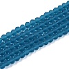 Transparent Glass Beads Strands LS-EGLA-A044-T3mm-MD27-1