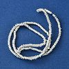 Electroplated Synthetic Non-Magnetic Hematite Beads Strands G-H020-J01-04-2