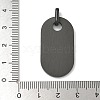 304 Stainless Steel Pendants STAS-G346-18EB-3