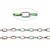 Ion Plating(IP) 304 Stainless Steel Paperclip Chain CHS-H031-06MC-2