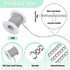 10M Aluminium Curb Chains CHA-TA0001-35P-5