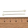 Brass Eye Pins KK-H502-02G-G-3