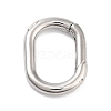 Brass Spring Gate Rings KK-M293-55P-1