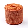 Polyester Imitation Linen Wrapping Ribbon X-DIY-WH0161-97A-02-1