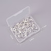 304 Stainless Steel Leverback Earring Findings STAS-NB0004-04S-4