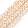 Natural Cultured Freshwater Pearl Beads Strands PEAR-C003-10F-1
