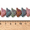 Painted Glass Beads Strands GLAA-Z021-19A-3
