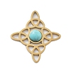 Synthetic Turquoise Pendants LS-STAS-I327-14G-06-1