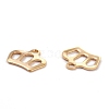 201 Stainless Steel Charms STAS-C017-23G-2