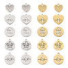  Jewelry 20Pcs 10 Style 304 Stainless Steel Pendants STAS-PJ0001-42-2