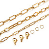 Yilisi DIY Stainless Steel  Chain Necklaces & Bracelets MakingKits DIY-YS0001-23G-14