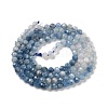 Natural Aquamarine Beads Strands G-B088-C24-03-3