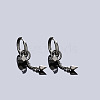304 Stainless Steel Hoop Earrings for Men WG41879-01-2