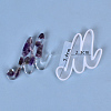 Letter DIY Silicone Molds X-DIY-I034-08M-3