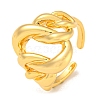 Brass Open Cuff Rings RJEW-B052-12G-1