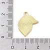 Golden Plated Alloy Enamel Pendants FIND-M015-01G-B-3