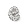 Brass Micro Pave Cubic Zirconia Pendants KK-A300-02P-E-1