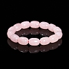 Natural Rose Quartz Beaded Bracelets PW-WG35F72-02-1