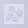 Plastic Reusable Drawing Painting Stencils Templates DIY-L026-106D-1