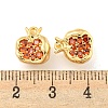 Brass Micro Pave Cubic Zirconia Pendants X-KK-K369-01G-06-3