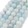 Natural Aquamarine Beads Strands G-G785-06B-01-1