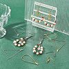 Unicraftale Big Wire Wrap Geometry Dangle Earring DIY Making Kit DIY-UN0003-02-3