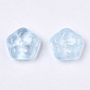 Transparent Baking Painted Glass Beads DGLA-R052-002-A01-3