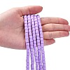 Polymer Clay Bead Strands CLAY-T001-C15-6