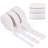 6Pcs Self Adhesive Resin Rhinestone & Plastic Tape DIY-TA0011-68-1