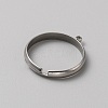 304 Stainless Steel Loop Ring Base FIND-WH0161-31A-P-2