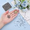 1000Pcs Tarnish Resistant 304 Stainless Steel Stud Earring Settings STAS-ME0001-50D-3