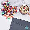 CRASPIRE Sealing Wax Particles Kits for Retro Seal Stamp DIY-CP0003-54D-4